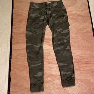 Camo cargo pants